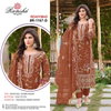 Ramsha R 1167 NX Organza Embroidery Pakistani Suits Wholesale Shop In Surat